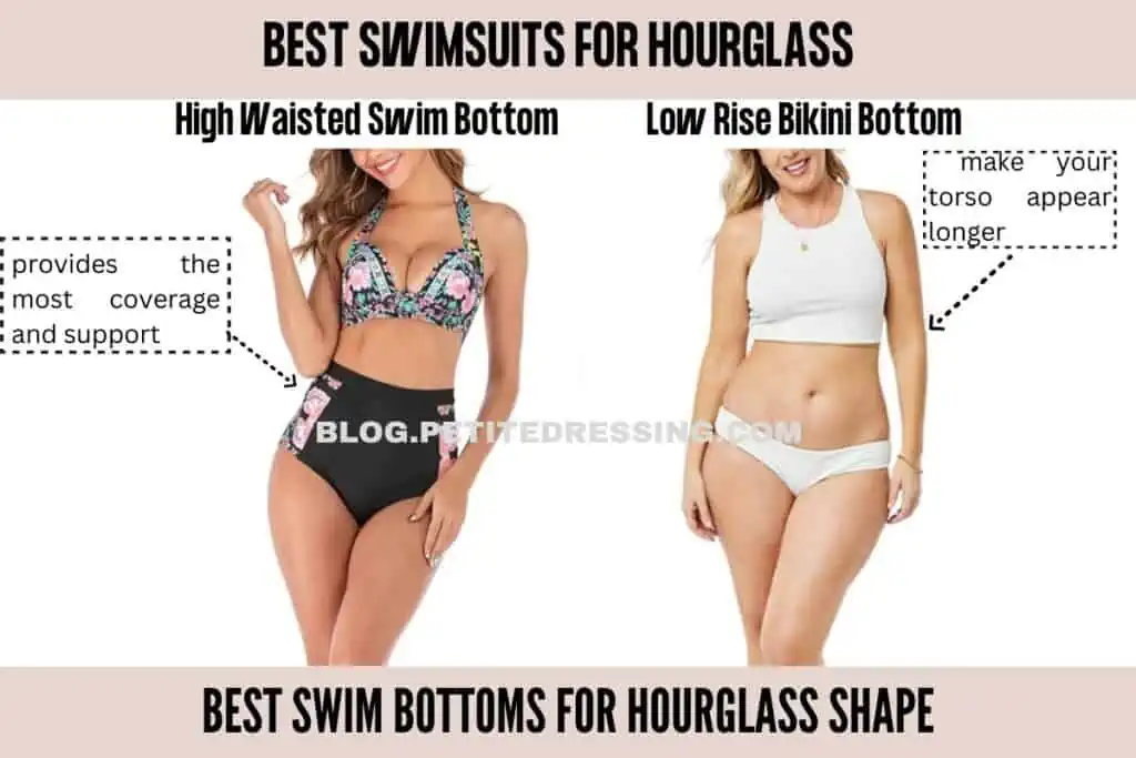 best SWIM BOTTOMS for hourglass shape