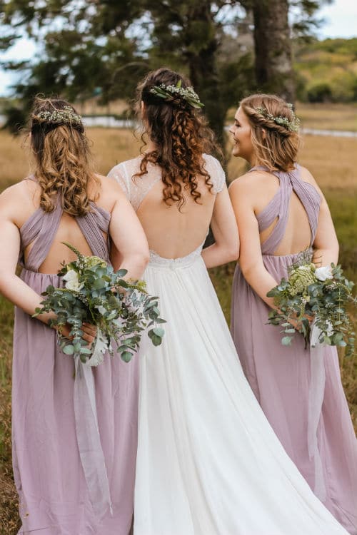 petite bridesmaid