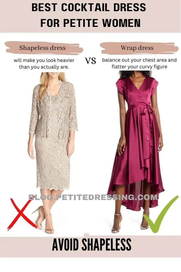 What makes a outlet cocktail dress