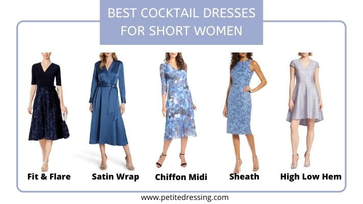 women's petite evening wear dresses