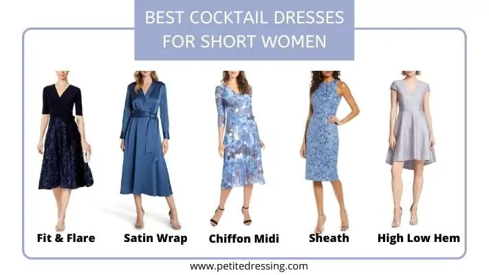 cocktail dresses for short women
