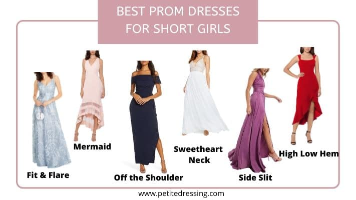 best prom dress for petite figure