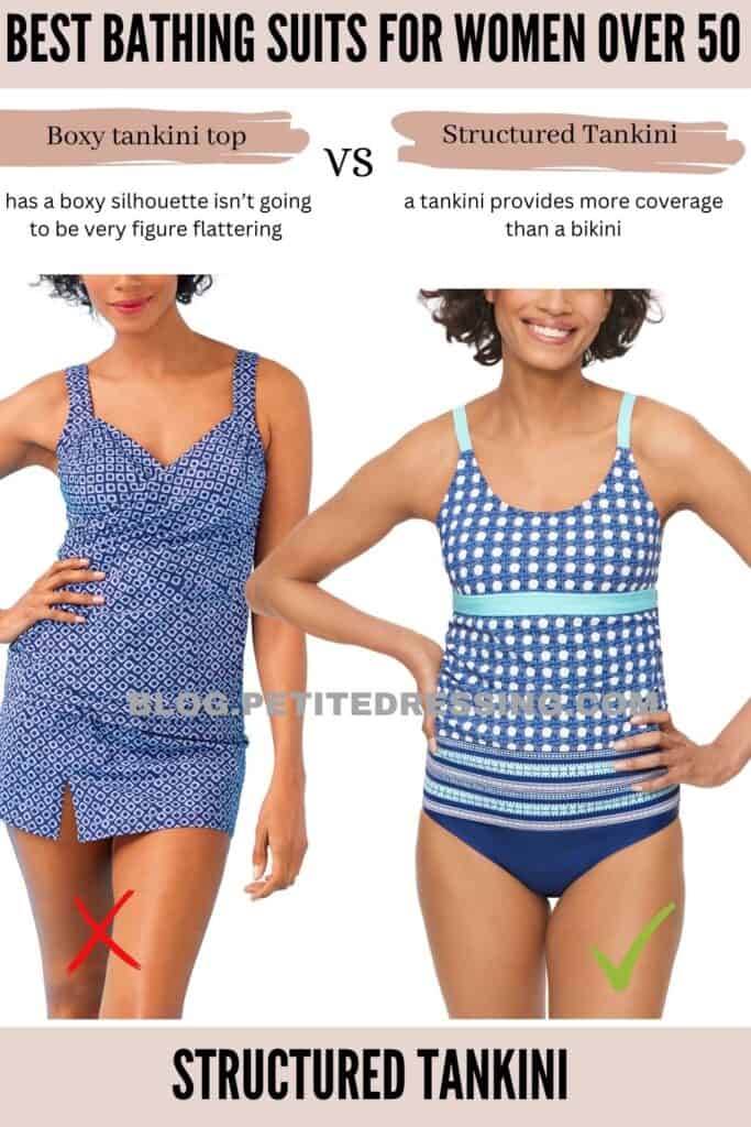 Structured Tankini