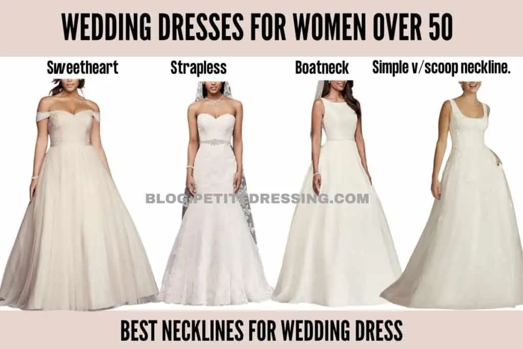 best necklines for wedding dress