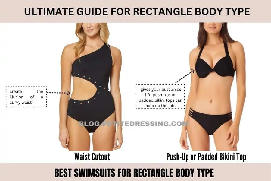 best swimsuits for rectangle body type