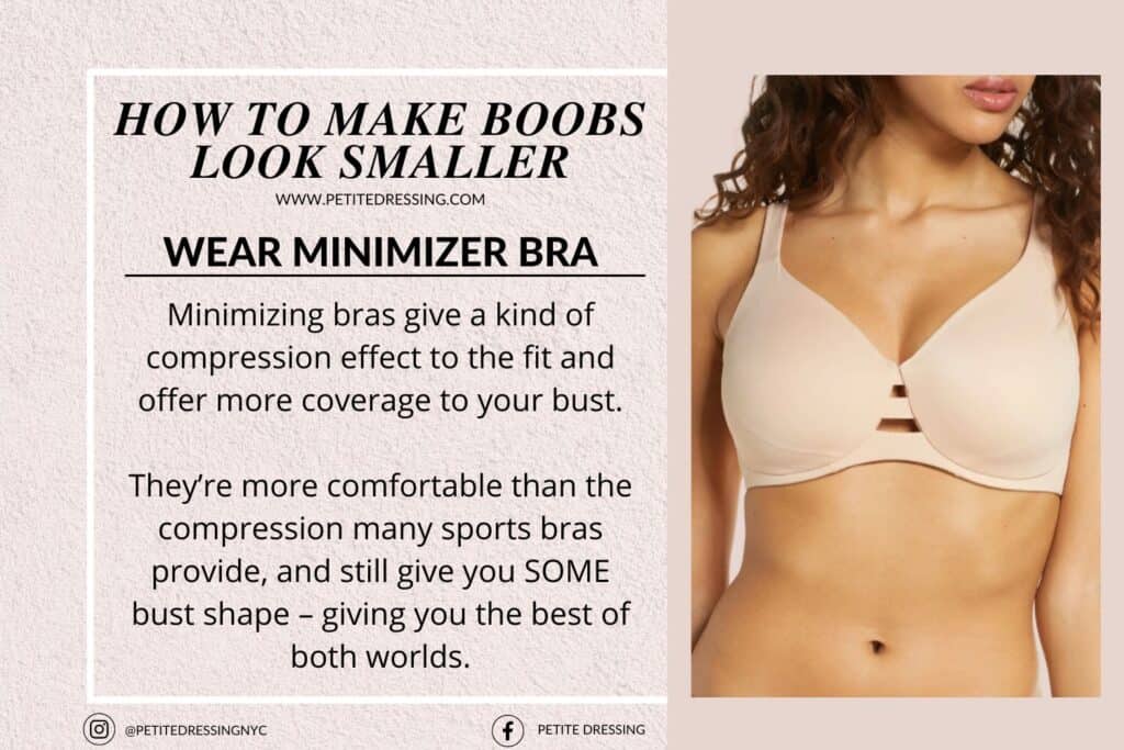 HOW TO MAKE BOOBS LOOK SMALLER