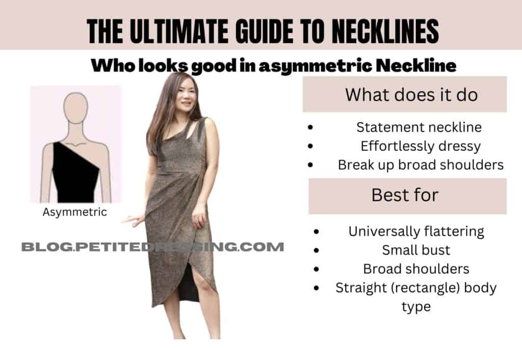 Asymmetric Neckline