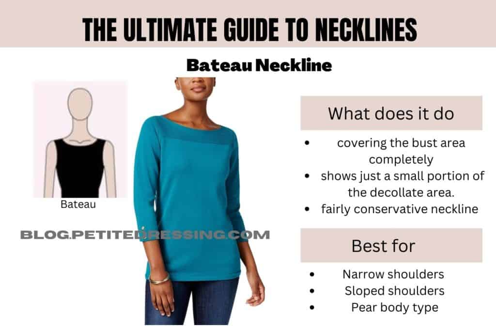 Bateau Neckline (Boat Neckline)