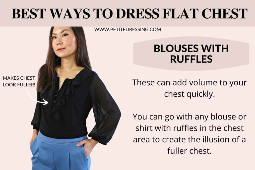 BEST WAYS TO DRESS FLAT CHEST