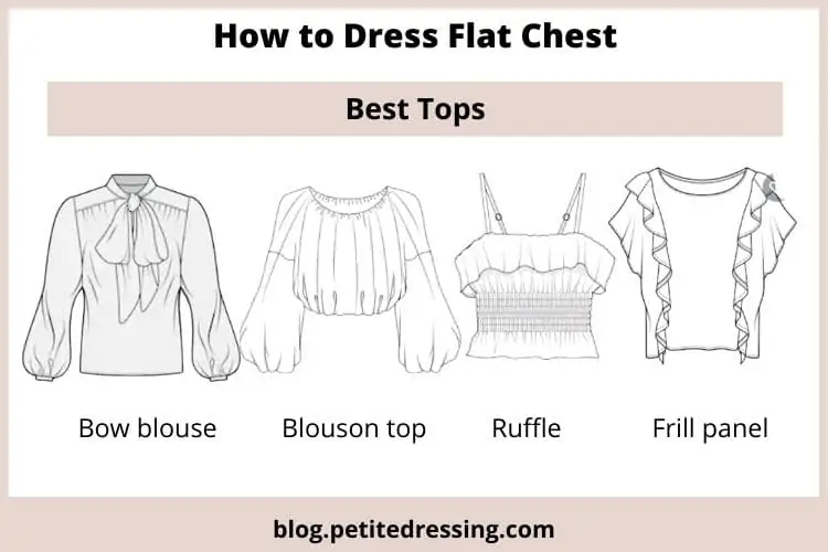 Fashion Guide, Clothing Tips, Big Busts, Clothes For Small Breasts, Fashion tips For Small Breasts