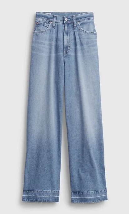 GAP-wide leg jeans