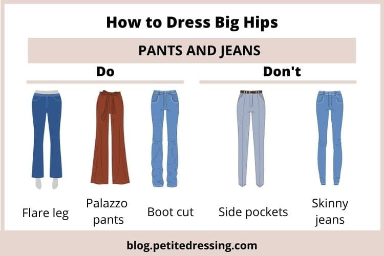 best pants for big hips