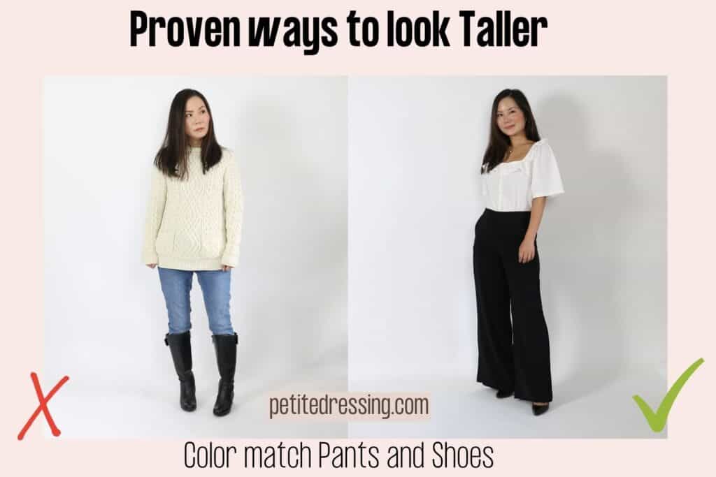 how to look taller