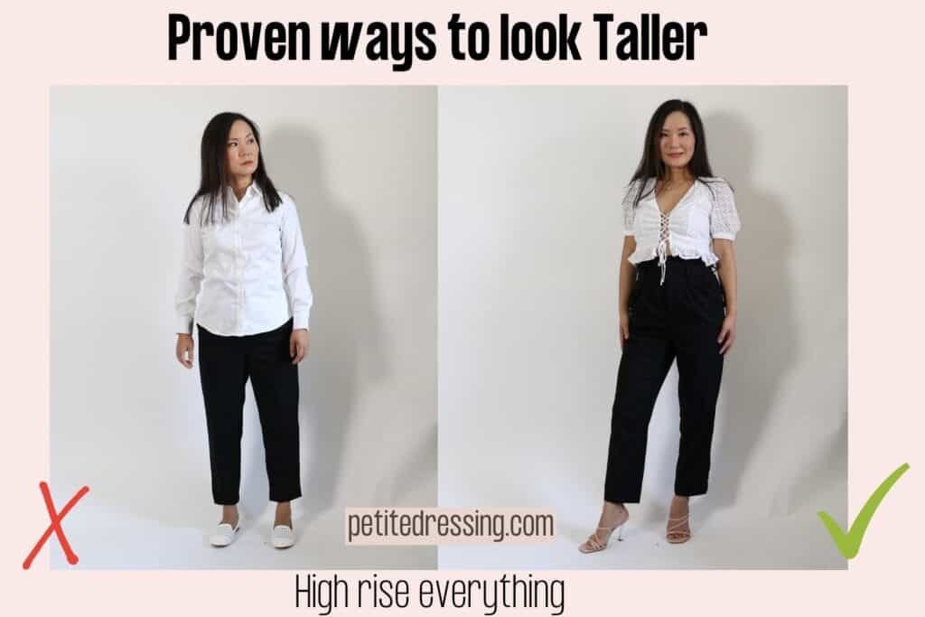 how to look taller