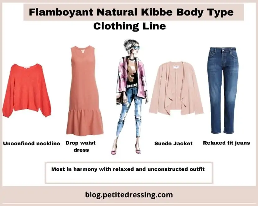 kibbe flamboyant natural clothing
