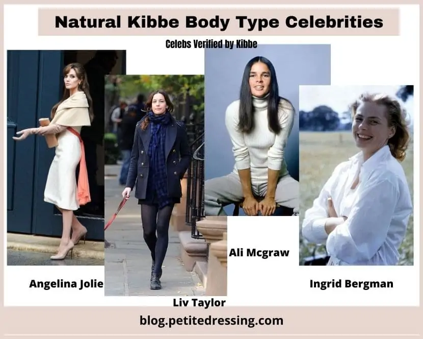 kibbe verified natural body type celebrities