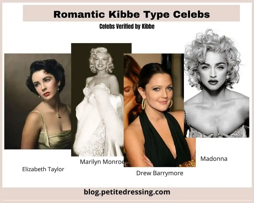 kibbe romantic body type celebs