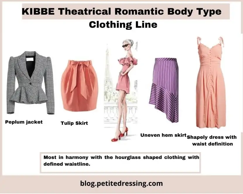 kibbe theatrical romantic clothing