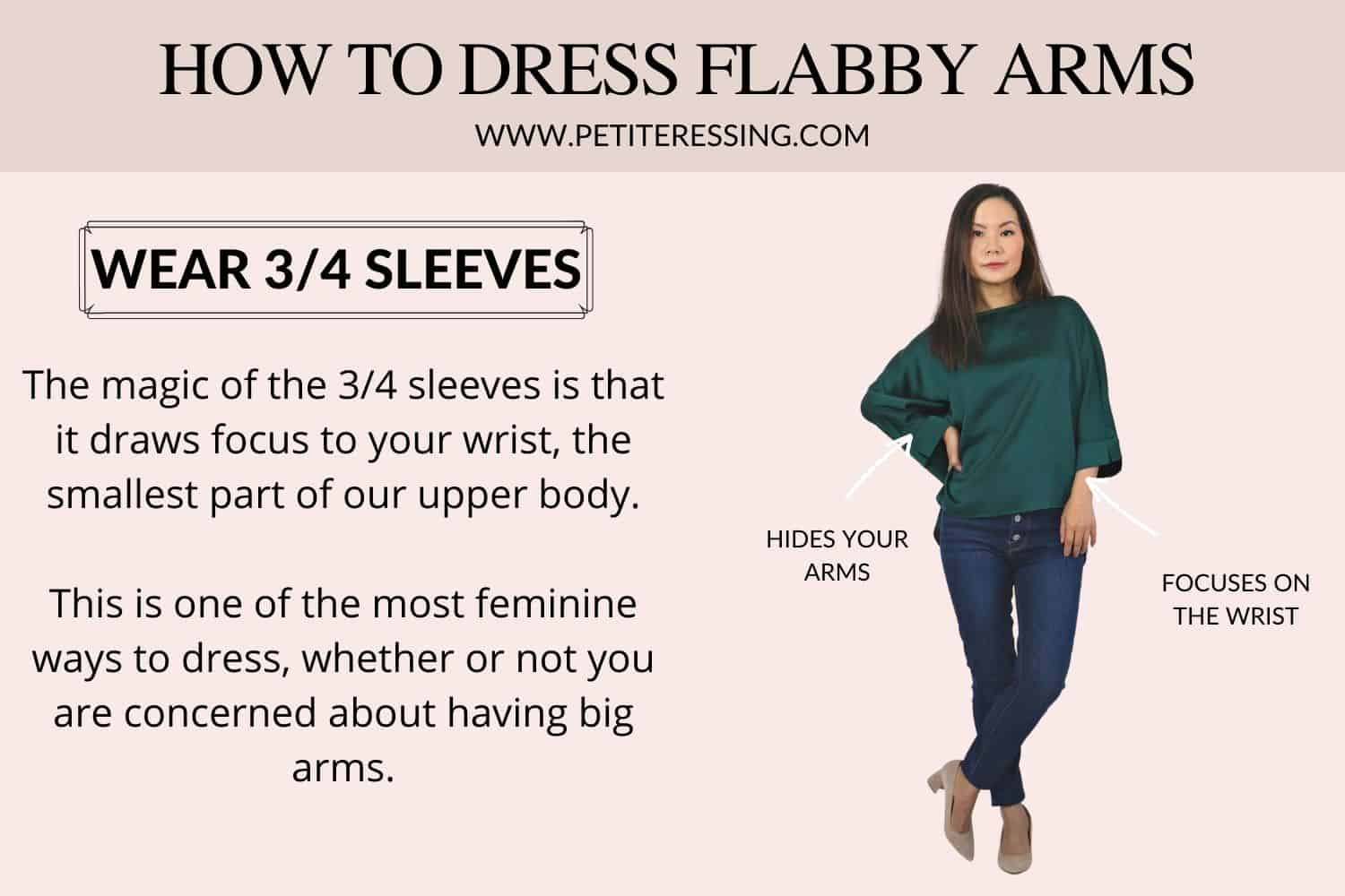 The Complete Styling Guide for Women with Flabby Arms