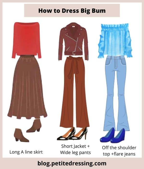 dress style for big hips