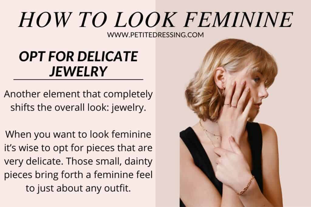 how to look feminine