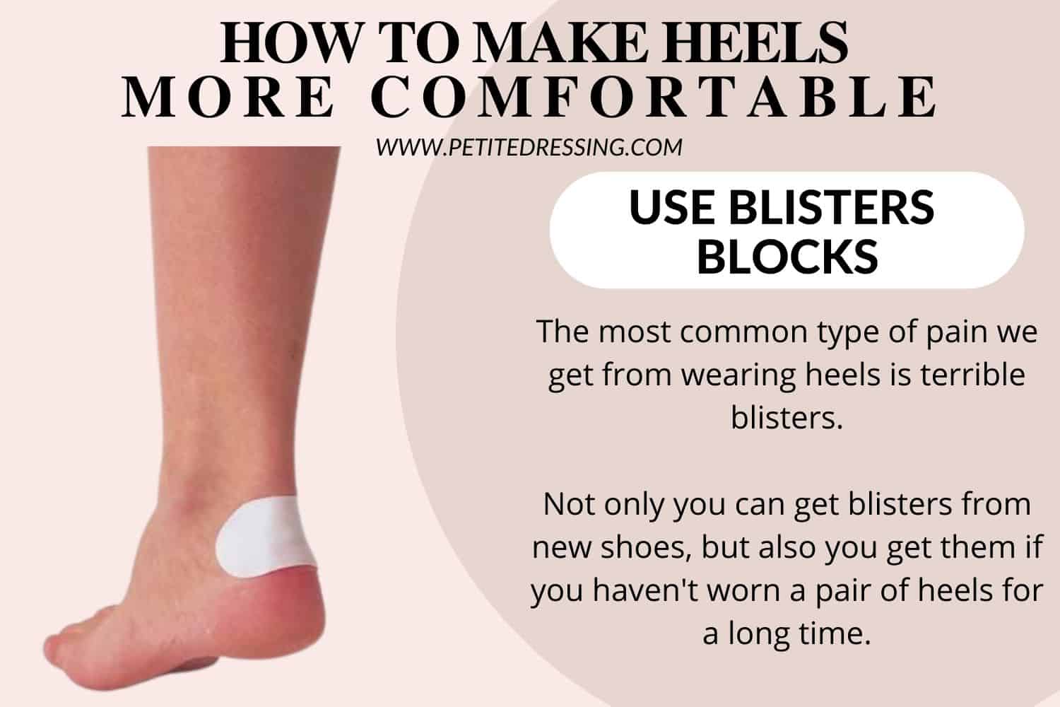 how to make stilettos more comfortable