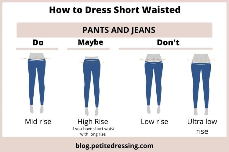 short waisted pants