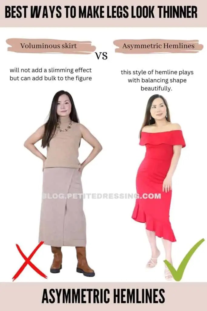 Asymmetric Hemlines