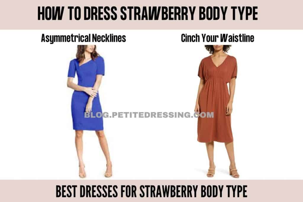 best Dresses for strawberry body type