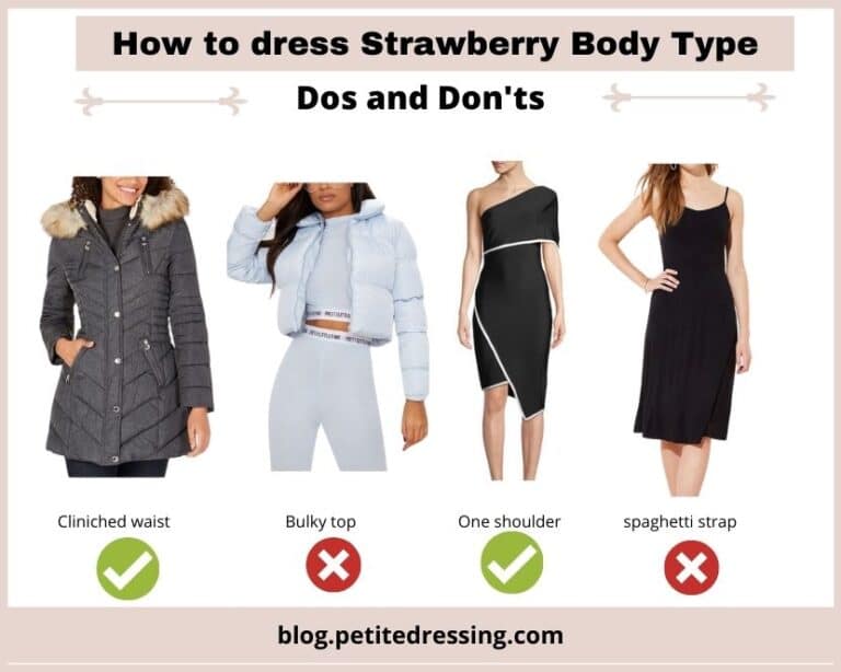 how to dress a strawberry body shape