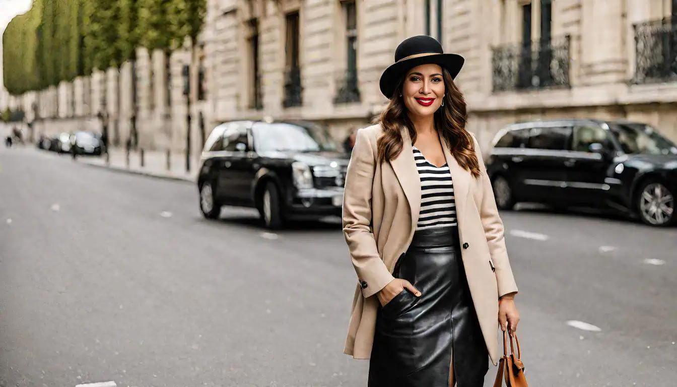 30 Stylish Ways to Wear Leather Skirt - Petite Dressing