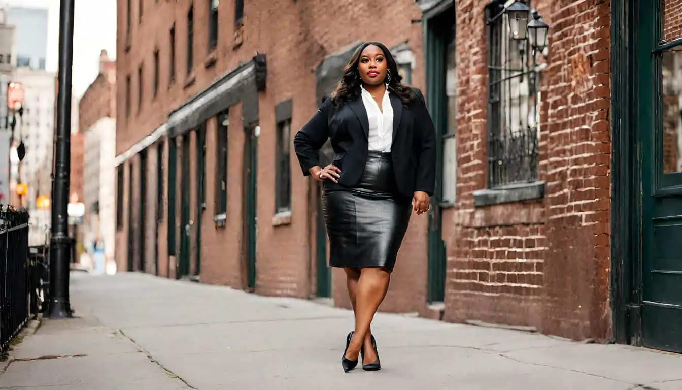 How to Balance Work and Blogging + Leather Pencil Skirt