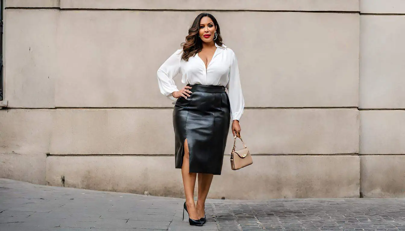 30 Reasons Why You Totally Need a Black Leather Skirt for Fall
