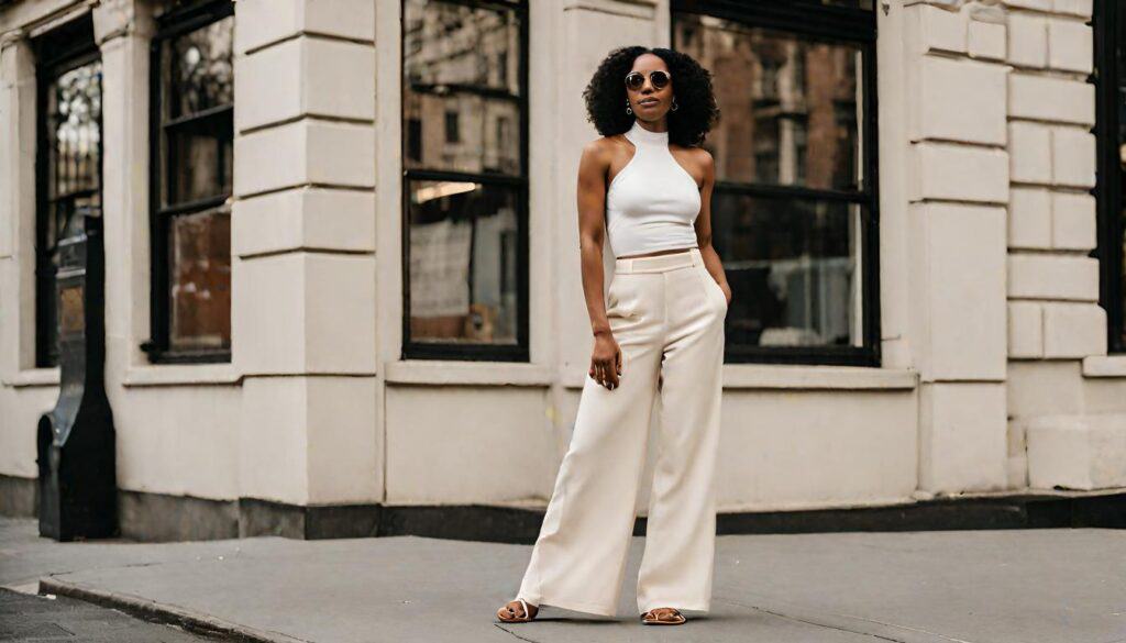30 Stylish Ways to Wear Wide-Leg Pants in 2024_26