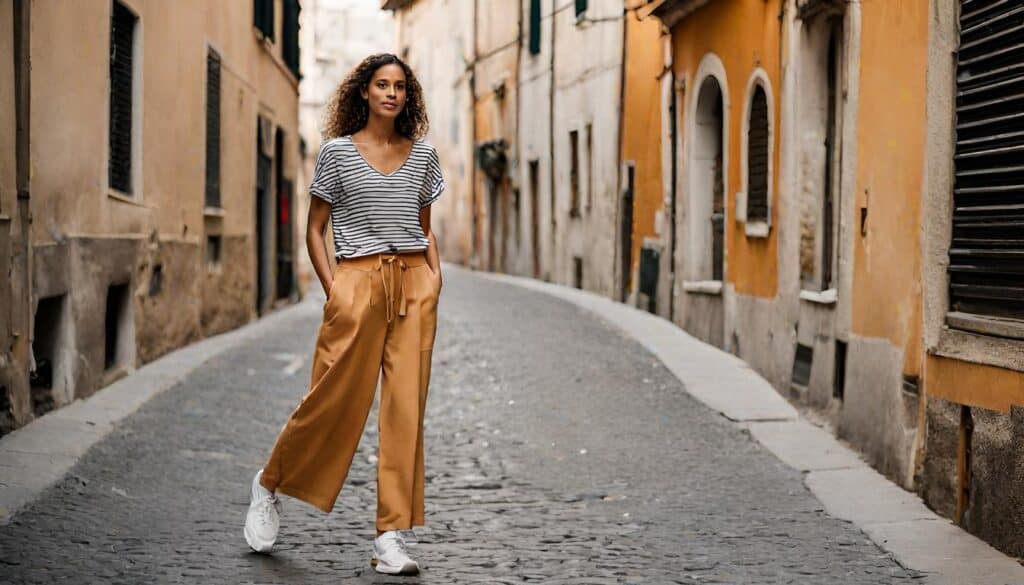 30 Stylish Ways to Wear Wide-Leg Pants in 2024_5