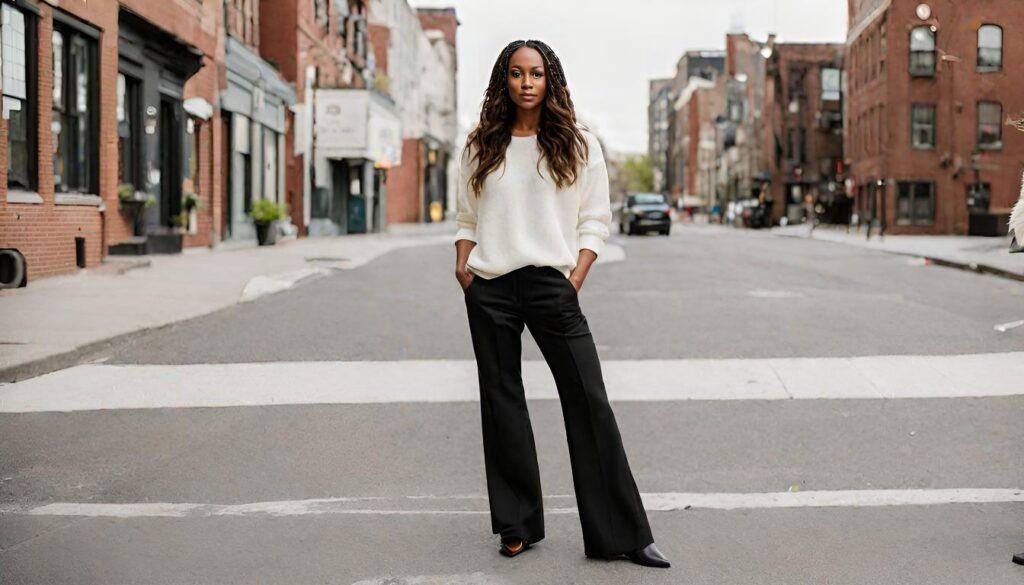 30 Stylish Ways to Wear Wide-Leg Pants in 2024_6
