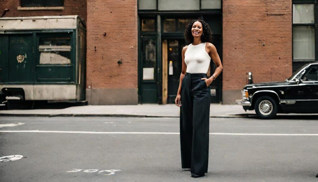30 Stylish Ways to Wear Wide-Leg Pants in 2024_9
