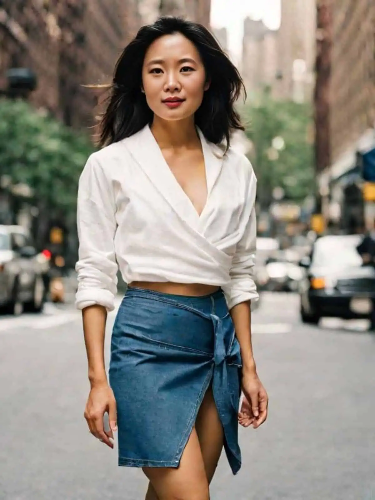 The Ultimate Guide to Wearing Denim Skirts: Tips and Outfit Ideas - Jadore- Fashion