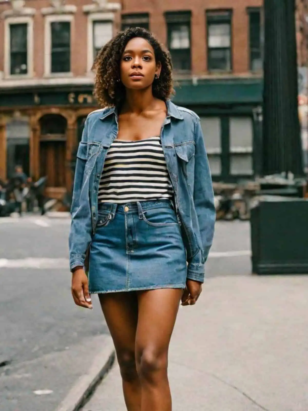 Denim skirt outfit ideas: 8 stylish ways to wear the look | Woman & Home
