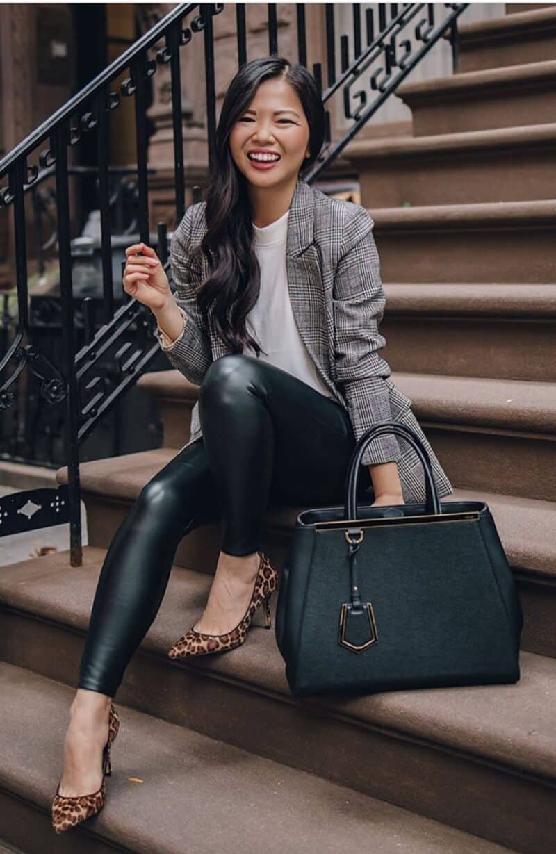 How To Wear Leggings Professionally Made