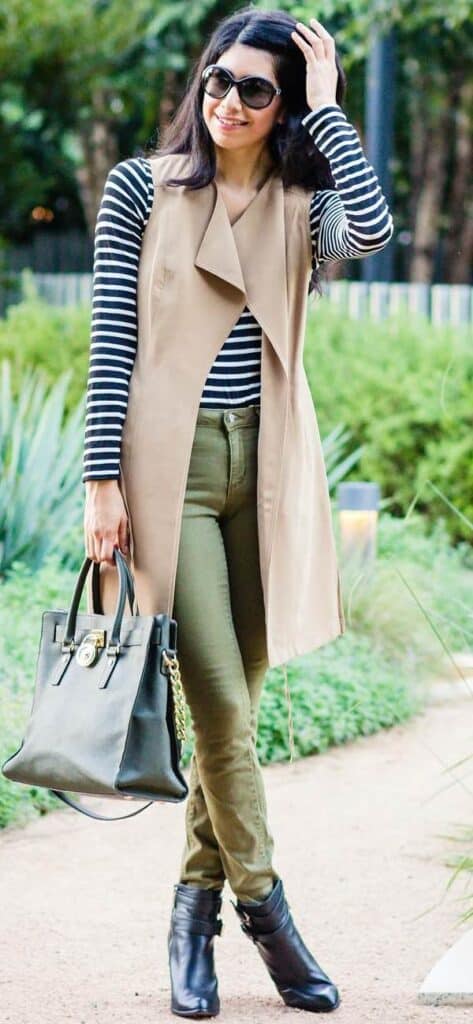 styling olive green pants