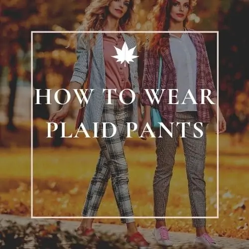 best plaid pants outfits
