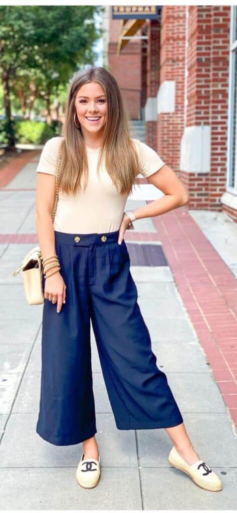 best-tops-to-wear-with-wide-leg-pants