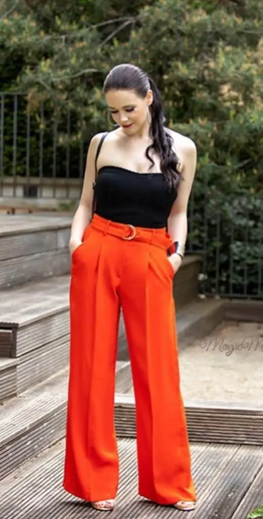 How to wear wide legged pants  best wide leg pants outfit ideas