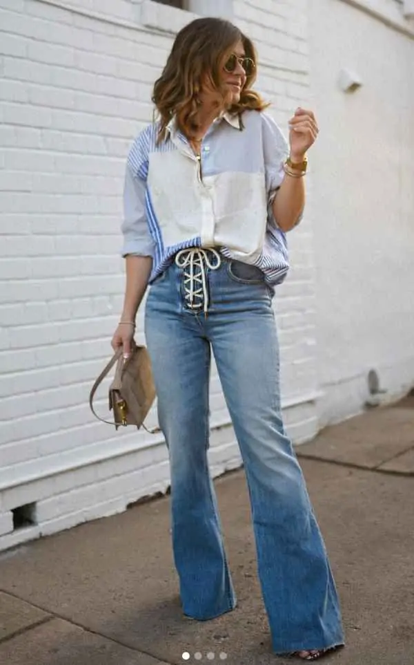 What to Wear with Flare jeans (Complete Guide for Women with Pictures)