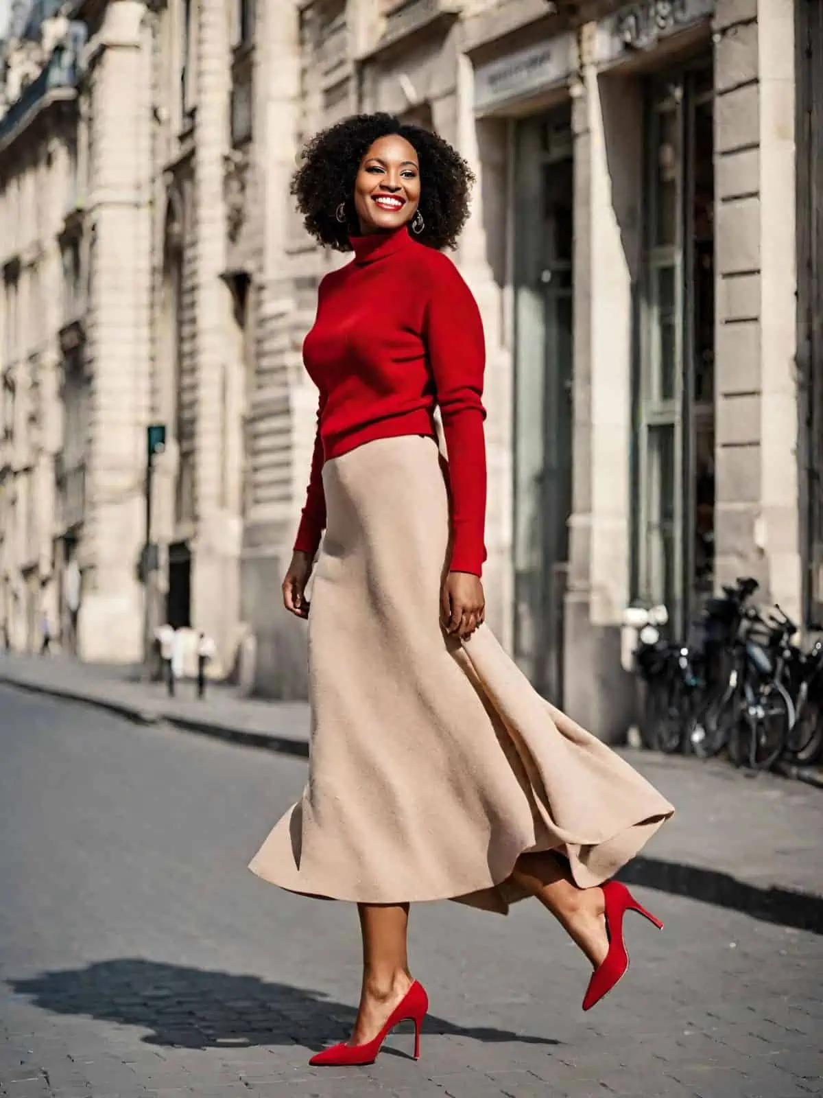 How to Wear a Midi Skirt over 50