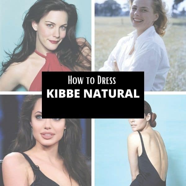 how to dress kibbe natural body type