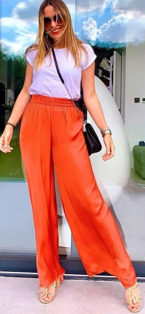 33 Outfits Ideas To Wear with Wide Leg Pants 2023  Hood MWR