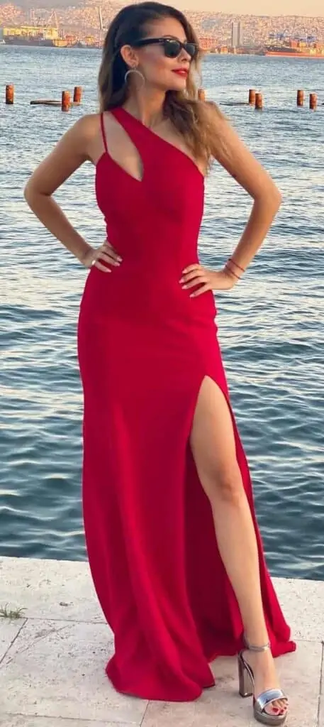 Red dress, what shoes? 5 Options for Different Occasions (My 39th