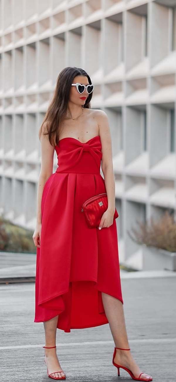 shoes that go with red prom dress